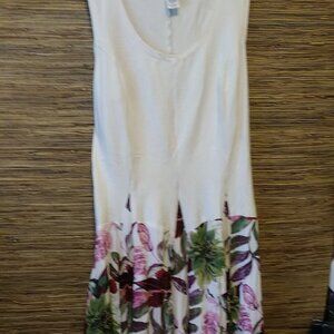 💐 Vasna Boho Dress 2X – Pink & Burgundy Floral Chiffon Skirt - Plus Size